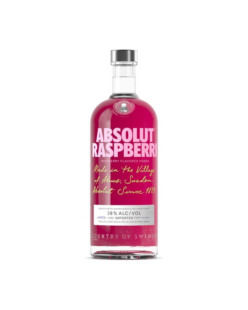 Absolut Raspberri Raspberry Vodka 1Ltr