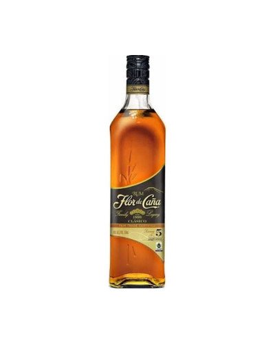Flor De Cana 5 Year Old Black Ron, 700ml