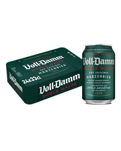 Voll-Damm Lata 33cl, Pack de 24