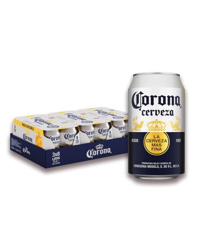 Corona Lata 33cl, Pack de 24