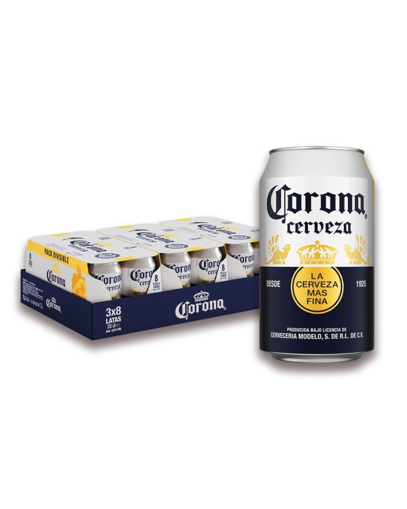 Corona Lata 33cl, Pack de 24