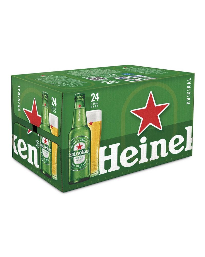 Heineken 33cl Bottles, Pack of 24