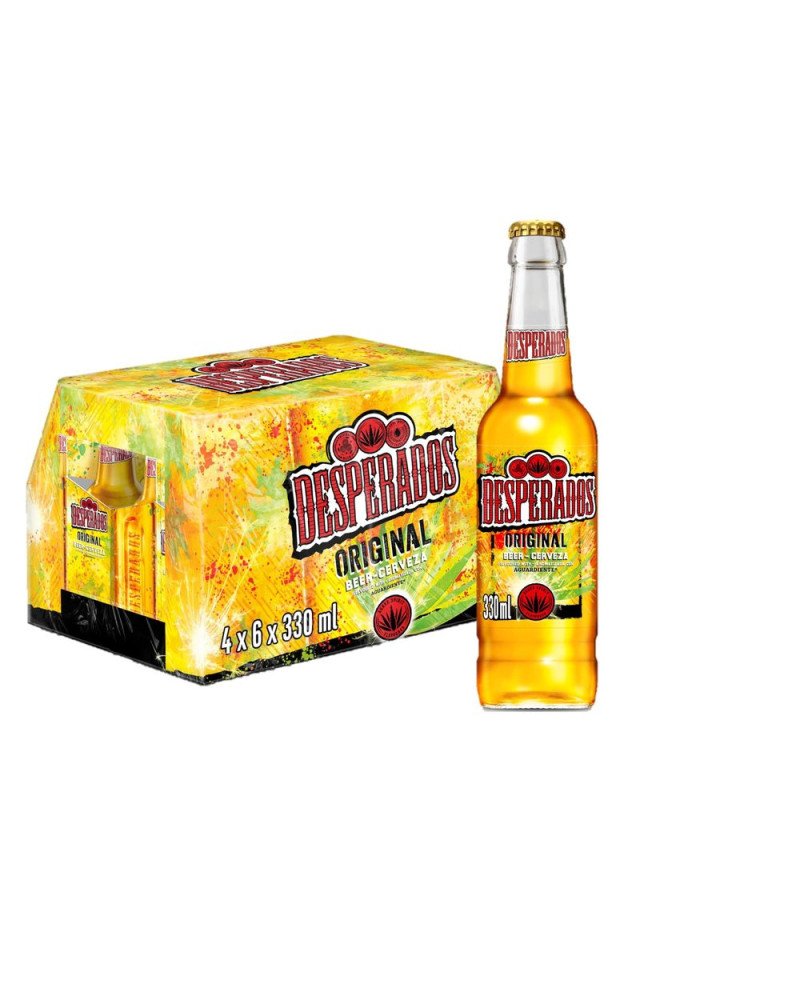 Desperados Botellín 33cl, Pack de 24