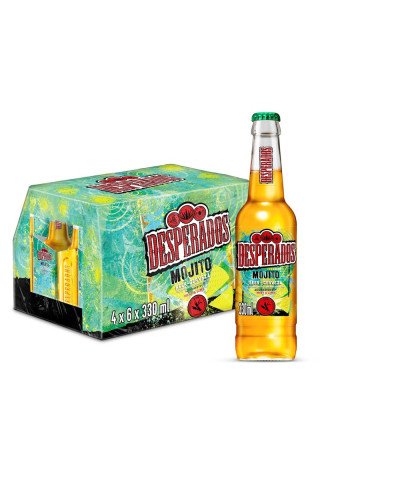 Desperados Mojito 33cl Bottles, Pack of 24