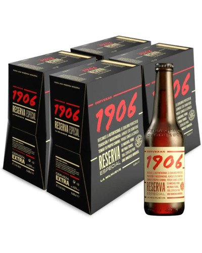1906 Botellín 33cl, Pack de 24