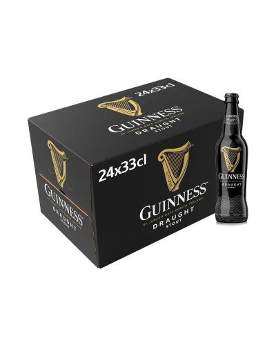 Guinness 33cl Bottles, Pack of 24