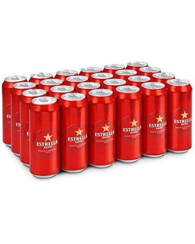 Estrella Damm Lata 50cl, Pack de 24