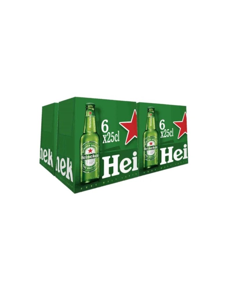 Heineken Botellín 25cl, Pack de 24