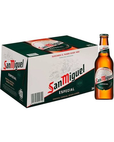 San Miguel 25cl Bottles, Pack of 24
