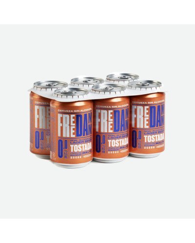 Free Damm Tostada Lata 33cl, Pack de 24
