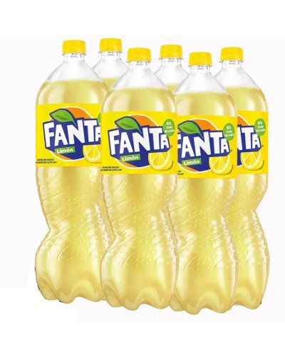 Fanta Limón 2L, Pack de 6