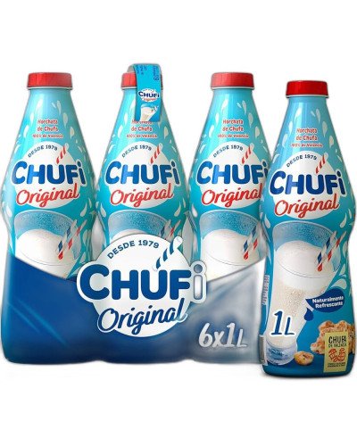 Chufi Tiger Nut Drink 1L, Pack of 6