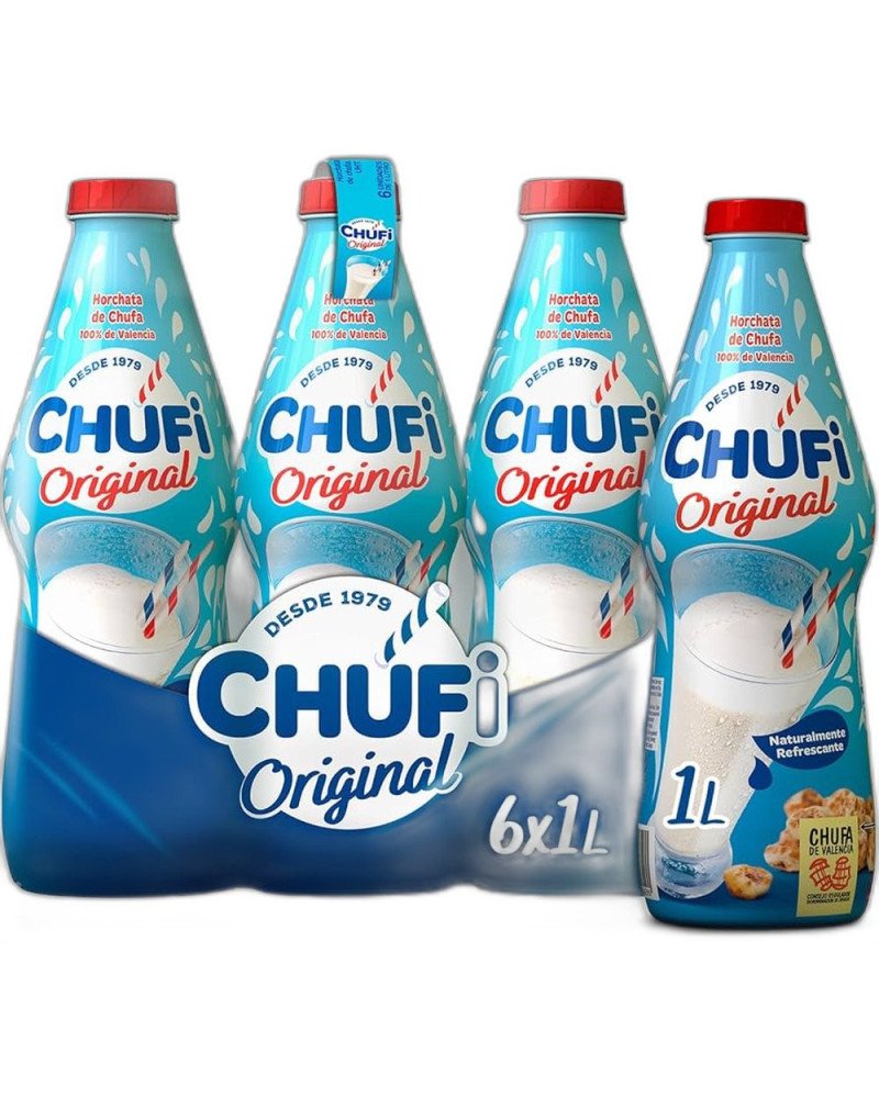 Chufi Horchata 1L, Pack de 6