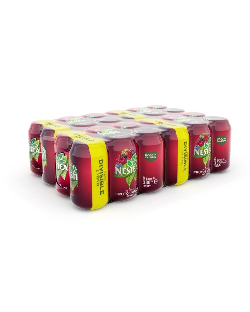 Nestea Rojo Lata 33cl, Pack de 24