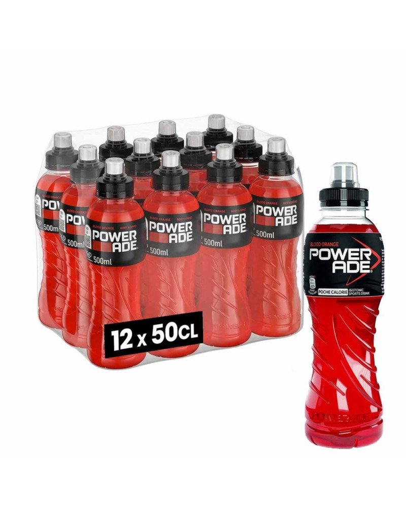 Powerade Rojo 50cl, Pack de 12