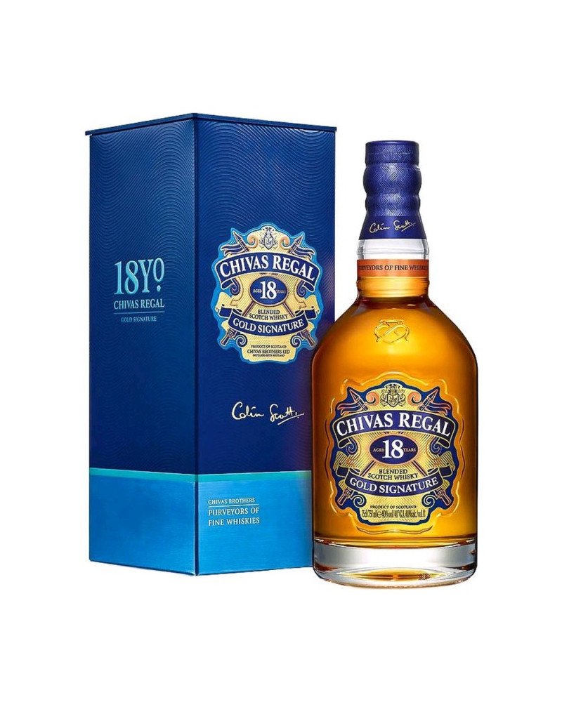 Chivas Regal 18 Year Old Gold Signature